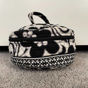 Vera Bradley Large Round Travel Make-Up Case
